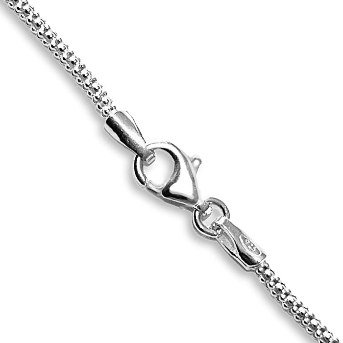 Trove sterling silver popcorn chain