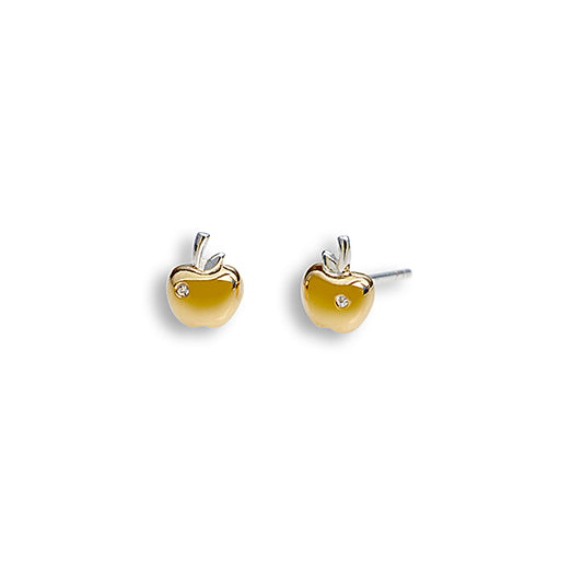 Trove apple earrings