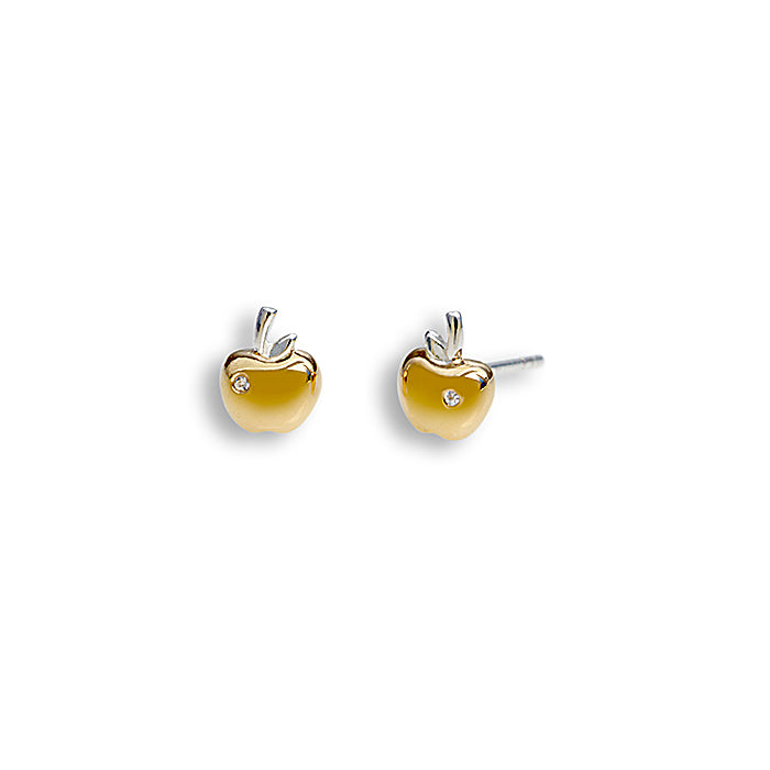 Trove apple earrings