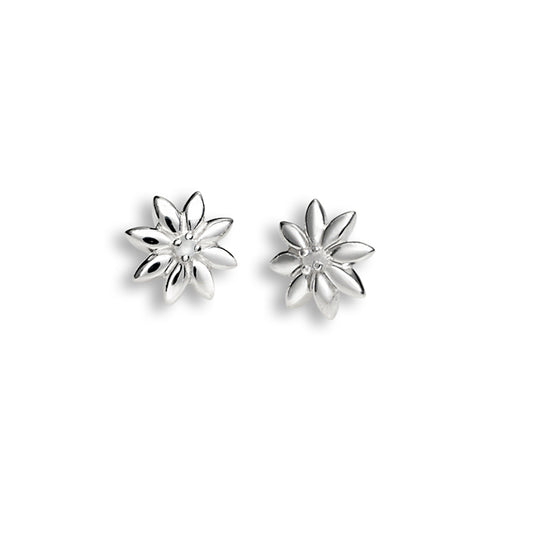 Trove petal with cz earrings