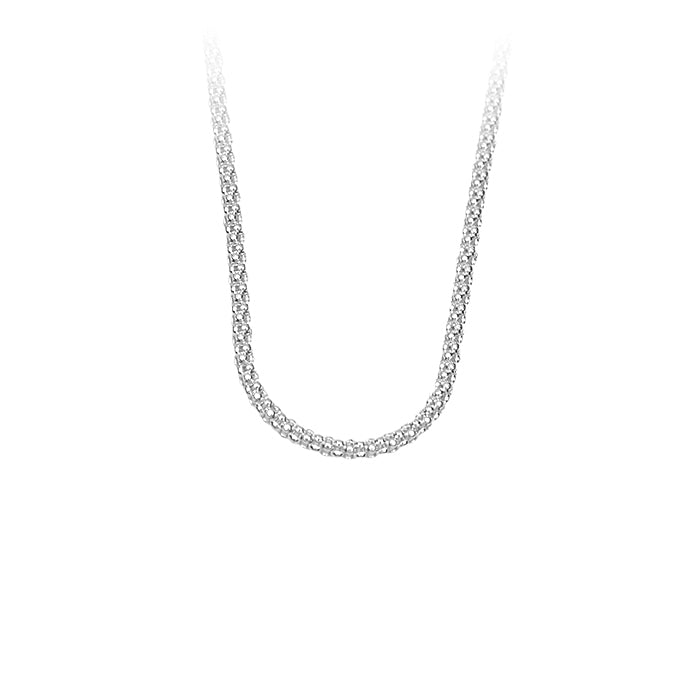 Trove sterling silver popcorn chain