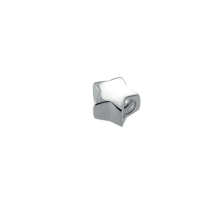 Trove sterling silver star bead