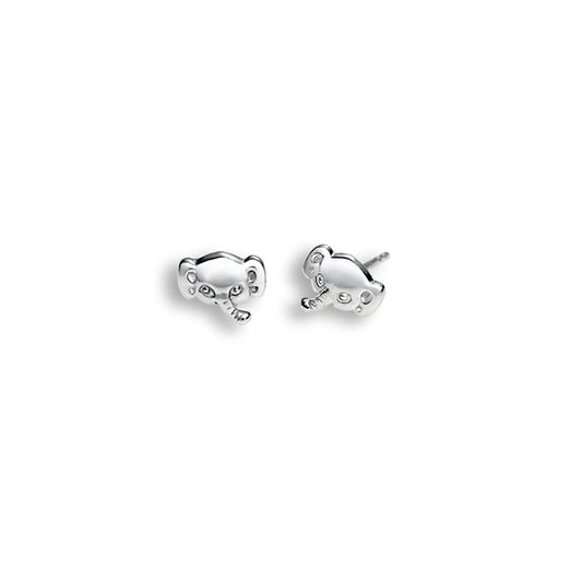Trove elephant face earrings