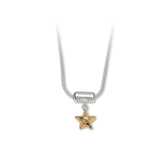 Trove star fish gold with cz