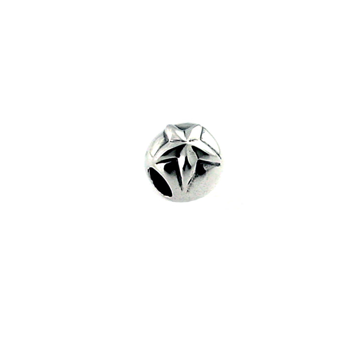 Trove sterling silver star fish bead